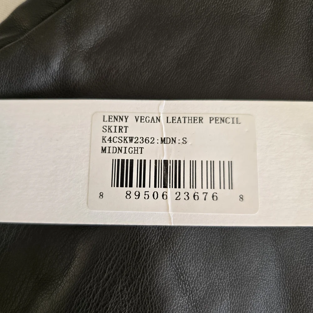 Bishop+Young Vegan Leather Wrap Pencil Skirt Slit Sculpting High Rise It Girl Sm - Picture 11 of 13